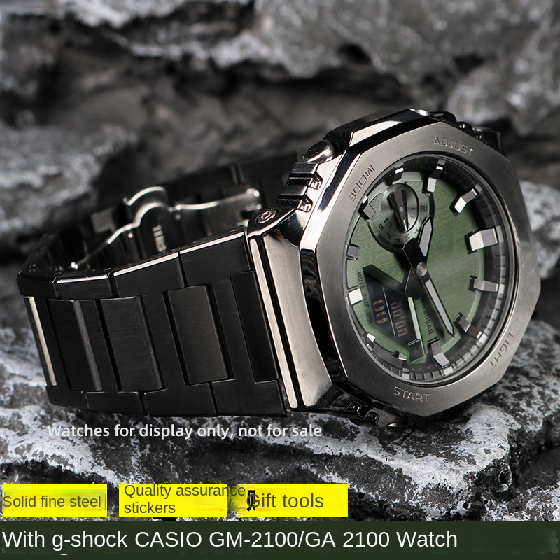Casio Watch G-Shock Ga-2100 - Casio için GA2100 CasiOak serisi metal