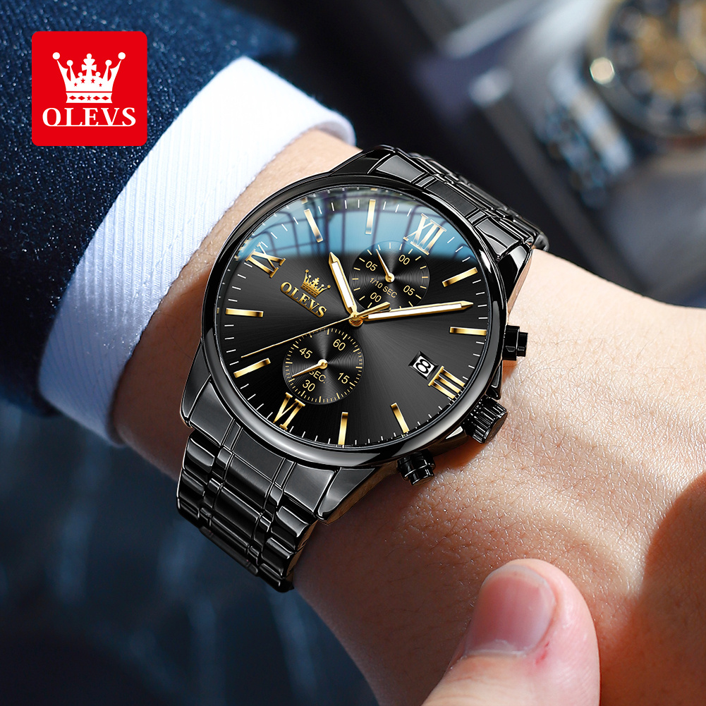 OLEVS 2886 Klasik Siyah Kuvars - Luxury Watch Investment incelemesi ve fiyatı