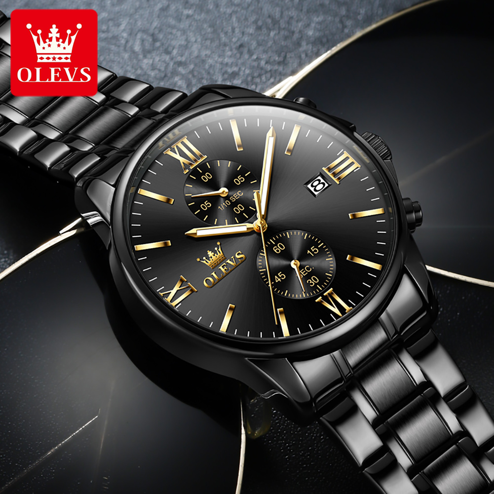 OLEVS 2886 Klasik Siyah Kuvars - Luxury Watch Investment incelemesi ve fiyatı