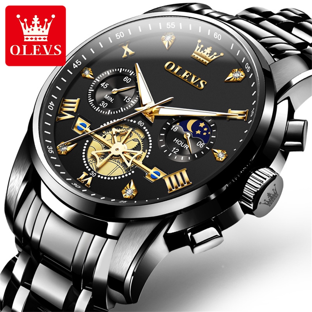 OLEVS Yepyeni Lüks Kronograf S - Luxury Watch Maker incelemesi ve fiyatı