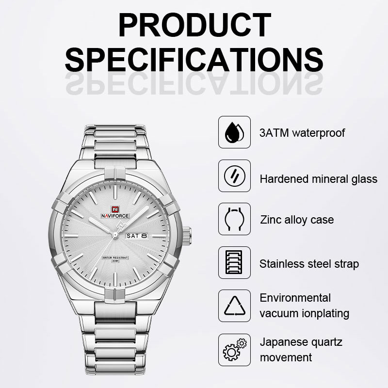 Üst Düzey Marka NAVIFORCE Erke - Luxury Watch Investment incelemesi ve fiyatı
