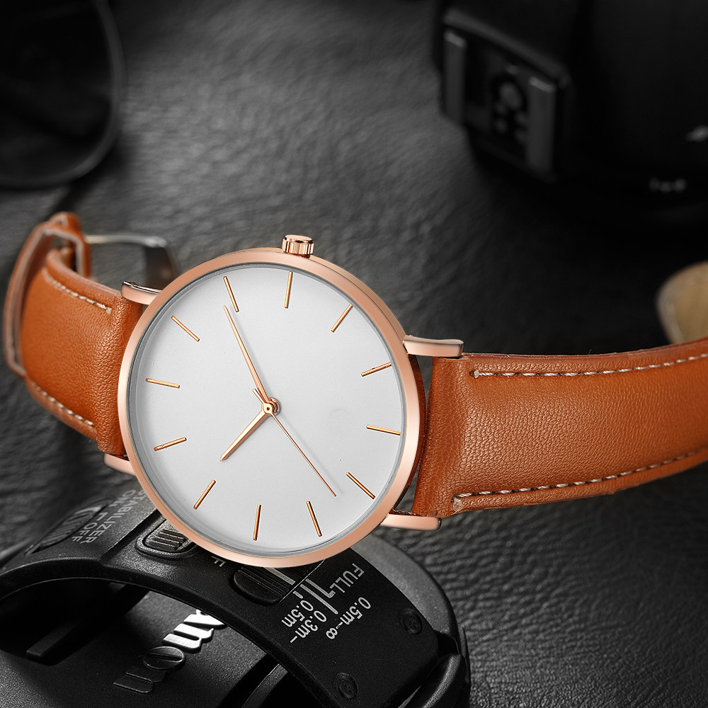 Basit Stil Analog Kuvars Erkek - Luxury Watch Investment incelemesi ve fiyatı